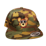 Camo Bear Snapback