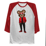 Pretty Boy Bear Baseball T-Shirt