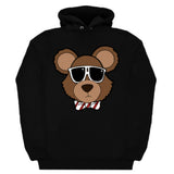 Bear Shades & Bowtie Hoodie