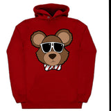 Bear Shades & Bowtie Hoodie